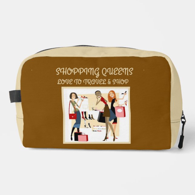 Trousse De Toilette Collection Shopping Queen - Dames  (Recto)