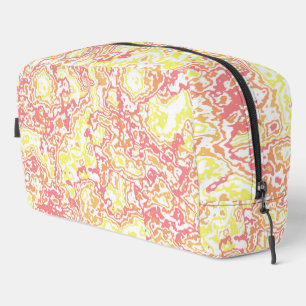 Trousse De Toilette Coloré Bright Retro Mod Boho Hippie Marbre funky