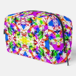 Trousse De Toilette Conception de peinture éclaboussée colorée mignonn