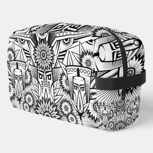 Trousse De Toilette Conception Tribale Artistique (Coin gauche)