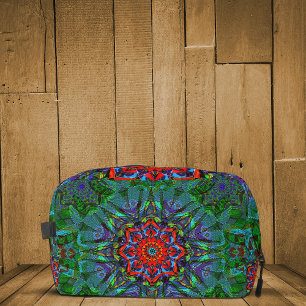 Trousse De Toilette Confianza texture textile mandala motif