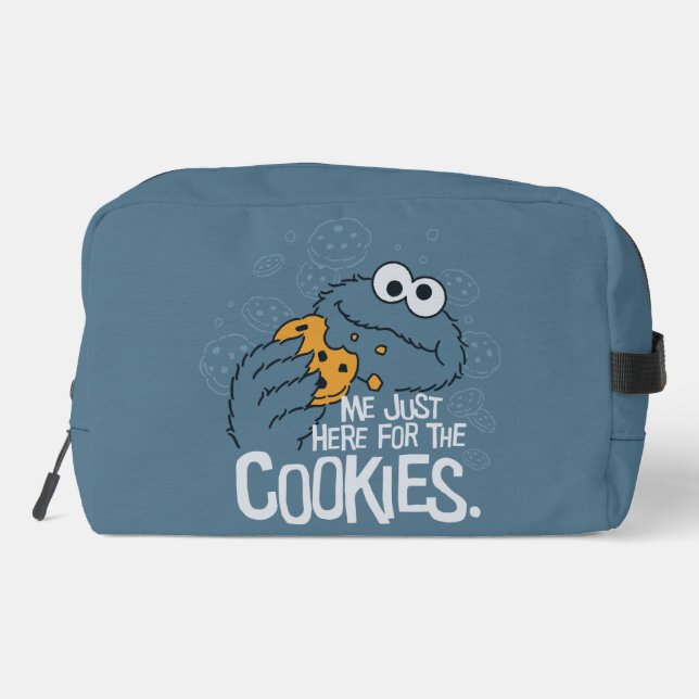Trousse De Toilette Cookie Monster | Me Just Here pour les cookies (Verso)