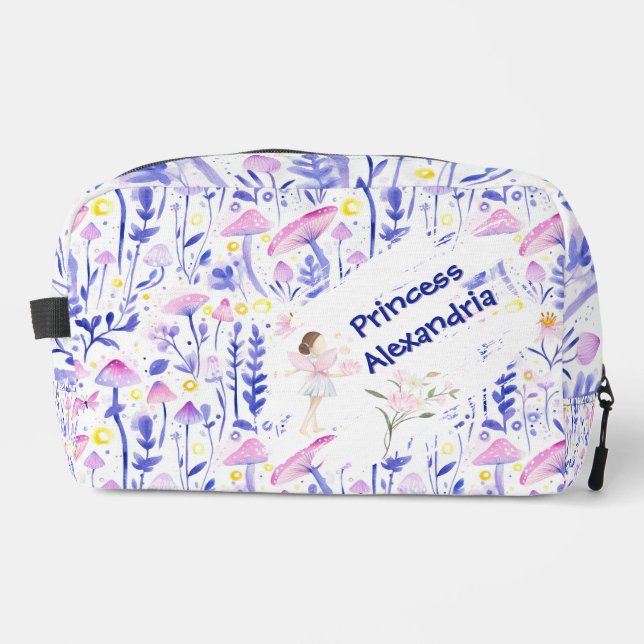Trousse De Toilette coque de crayon customisé à conte fée (Recto)