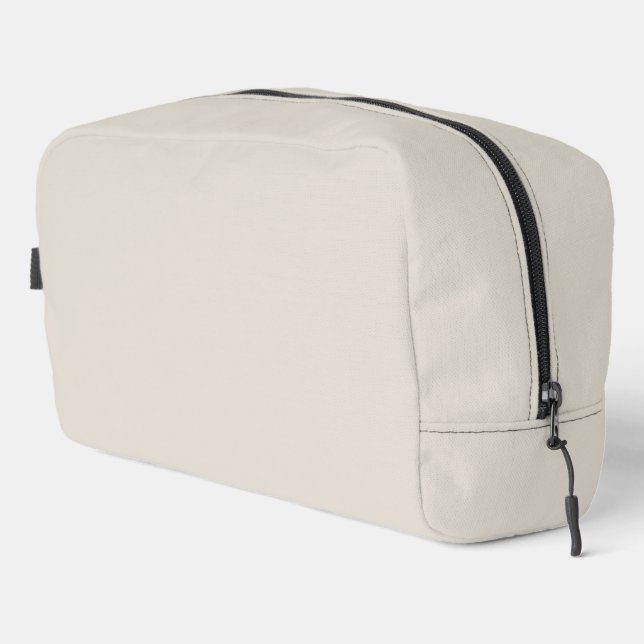 Trousse De Toilette Couleur solide de café blanc (Coin droit)