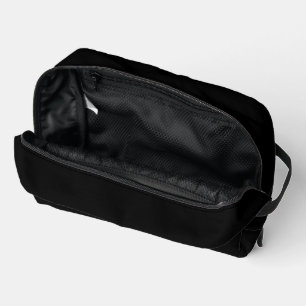 Trousse De Toilette Couleur solide noire classique intemporelle