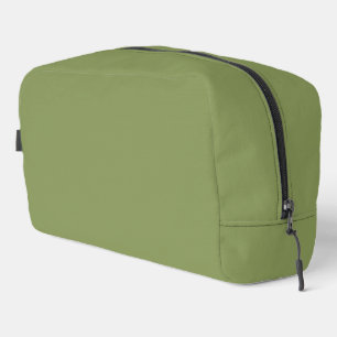 Trousse De Toilette Couleur solide verte de mousse