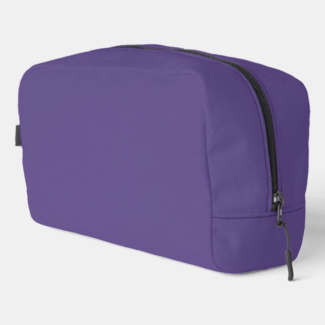 Trousse De Toilette Couleur uni violet ultra violet (Coin droit)