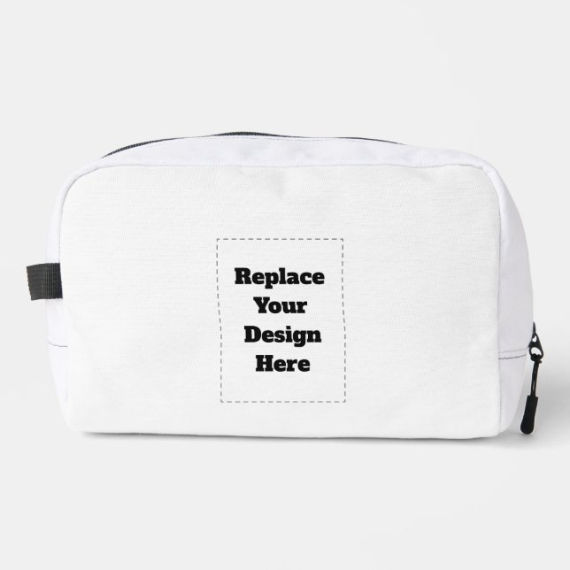 Trousse De Toilette Create Your Own white  (Recto)