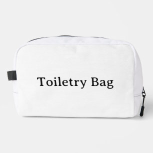 Trousse De Toilette Créez votre propre kit personnalisé simple 9,5"x20