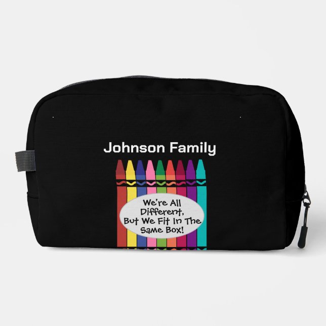 Trousse De Toilette Custom Family Reunion Utility Bag  (Recto)