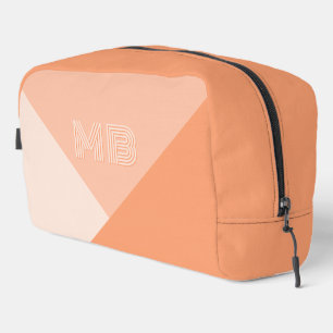 Trousse De Toilette Custom Pastel Sunny Peach Summer Coral Orange