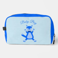 Cute Blue Baby Boy Fox Custom Gender Revela