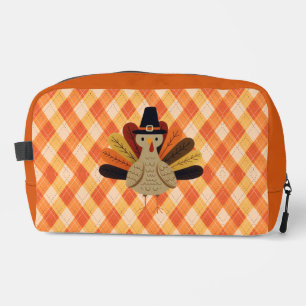 Trousse De Toilette Cute, classique/vintage Thanksgiving Turquie