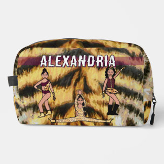 Trousse De Toilette Danseur de Majorette Personnalisé Maroon Tiger #2