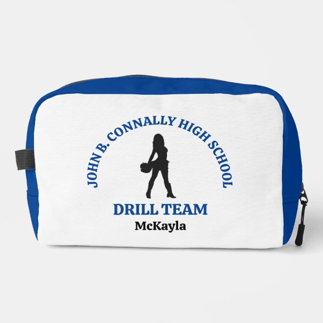 Trousse De Toilette Danseuse de l'équipe de drill de l'école secondair (Recto)