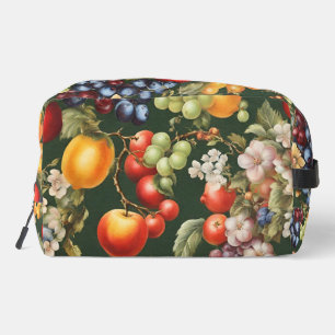 Trousse De Toilette Design italien élégant avec Fruits et Fleurs
