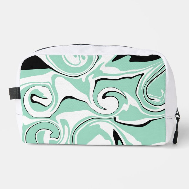 Trousse De Toilette Déversement - Vert (Menthe) (Recto)