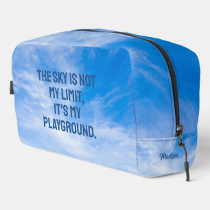 Trousse De Toilette Devis Sky de nom personnalisé