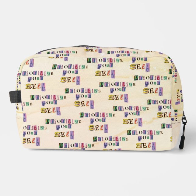 Trousse De Toilette Donnez-vous la priorité (Recto)
