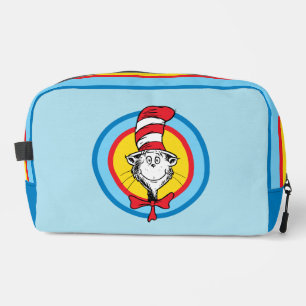 Trousse De Toilette Dr. Seuss Graphisme de tête de Chat dans le Chap