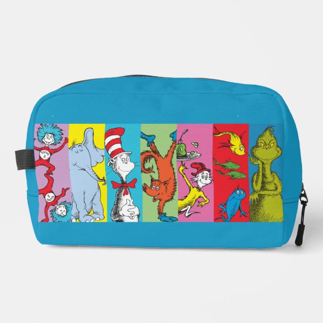 Trousse De Toilette Dr Seuss | Tranche de caractères (Recto)