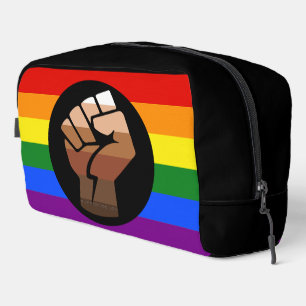 Trousse De Toilette Drapeau de couleur des personnes queer de Slippery
