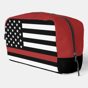 Trousse De Toilette Drapeau de pompier Mince Red Line USA
