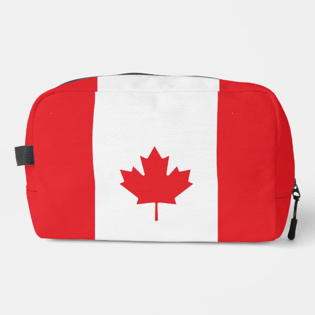 Trousse De Toilette Drapeau du Canada (Recto)