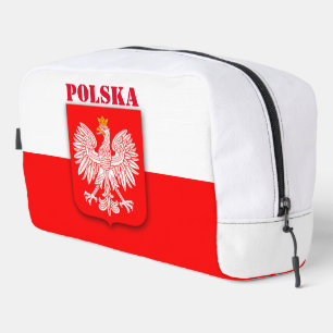Trousse De Toilette Drapeau Polska Patriotic Football Soccer