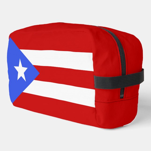 Trousse De Toilette Drapeau Porto Rico (Coin gauche)