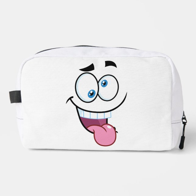 Trousse De Toilette drôle de visage (Recto)