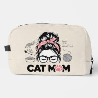 Trousse de toilette drôle "Maman de chat" pour fem
