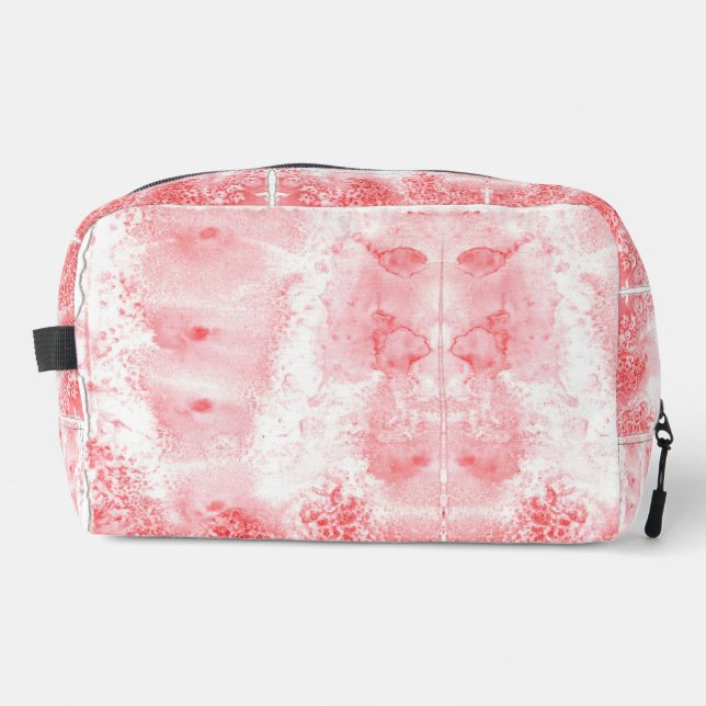 Trousse De Toilette Échos Cramoisis (Recto)