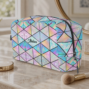 Trousse De Toilette Élégant holographique coloré