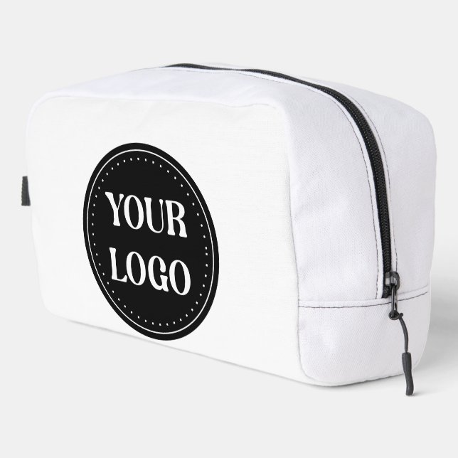 Trousse De Toilette élégant, moderne, raffiné et éditable. (Coin droit)