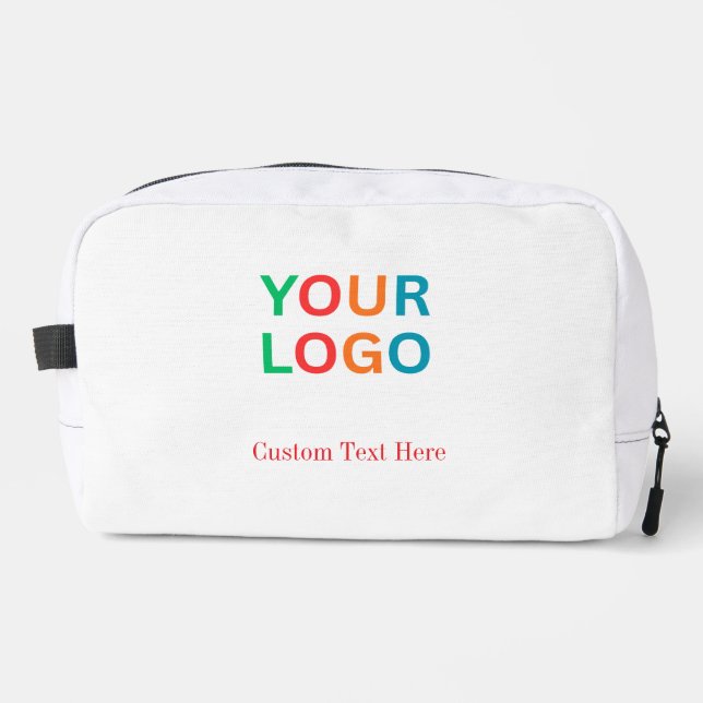 Trousse de toilette élégante avec logo et nom pers (Recto)