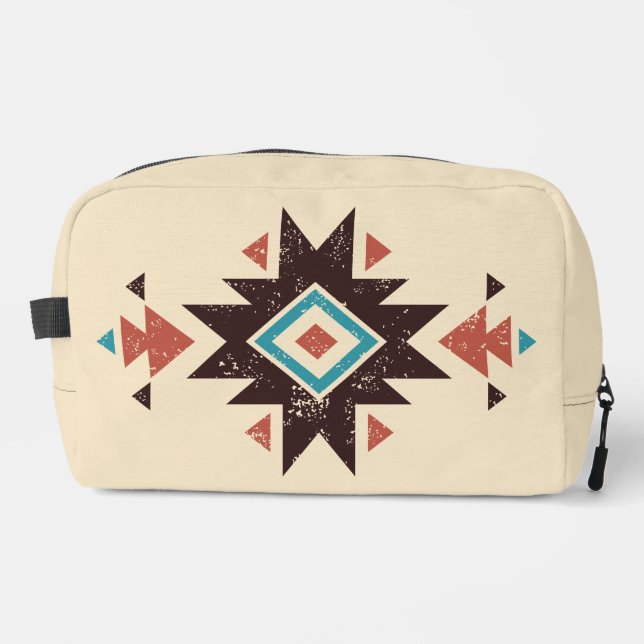 Trousse De Toilette Emblème diamant boho (Recto)