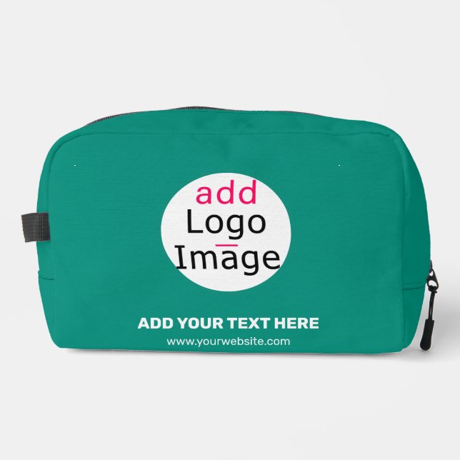 Trousse De Toilette Emerald Green Professionnel Business Chic Personna (Recto)