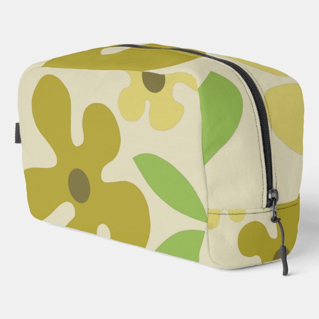 Trousse de toilette en camouflage fleuri (Coin droit)