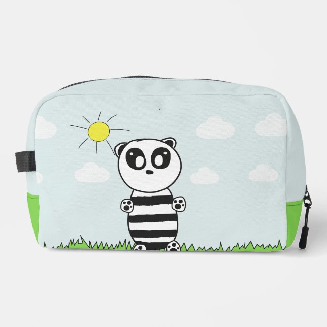 Trousse De Toilette Enfants Panda  (Recto)