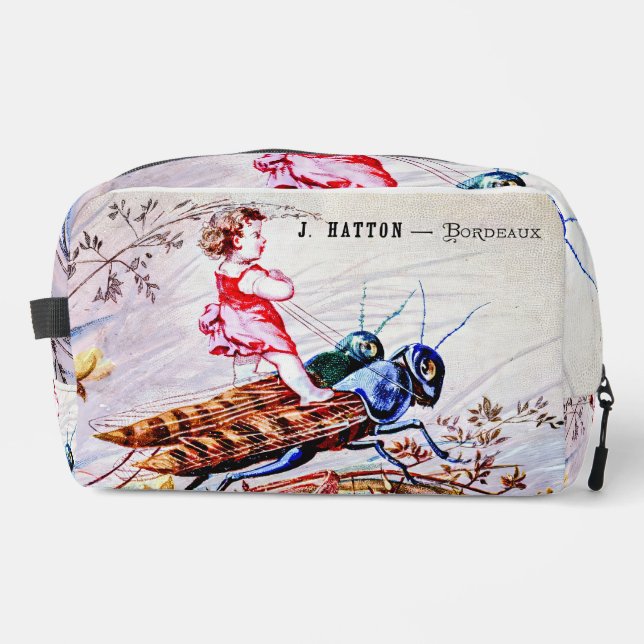 Trousse De Toilette Enfants Riding Grasshoppers (Recto)