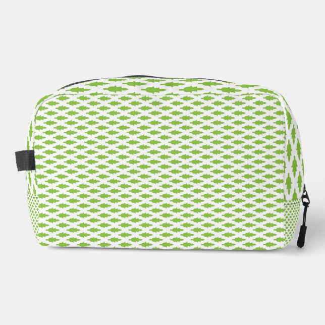 Trousse De Toilette Ensemble de dossiers verts botaniques (Recto)