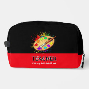 Trousse De Toilette Étui Accessoire Phrase Nom Personnalisé Enseignant