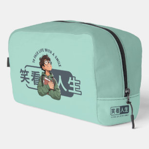 Trousse De Toilette Face à la vie avec un sourire