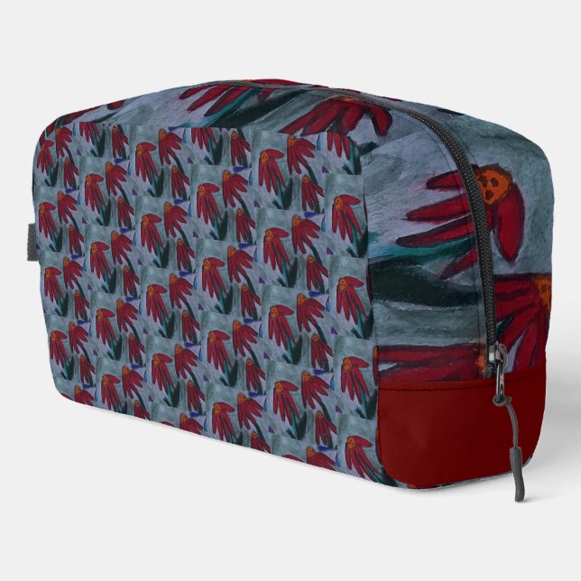 Trousse De Toilette Faisées rouges (Coin droit)