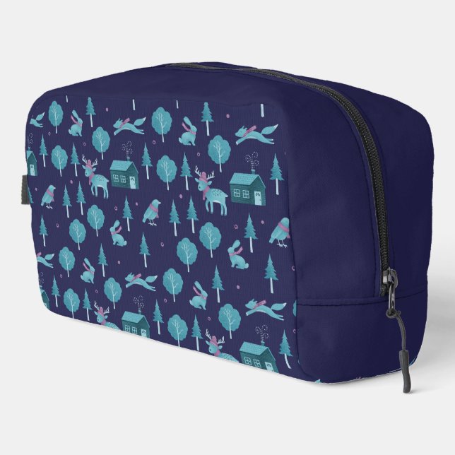 Trousse De Toilette Festive Winter Animals (Coin droit)