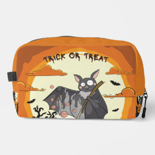 Trousse De Toilette Fête Chauve-souris Halloween Mignonne et Effrayant