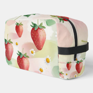 Trousse De Toilette Fête d'anniversaire aux fraises mignonnes