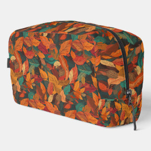 Trousse De Toilette Feuilles d'automne colorées