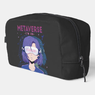 Trousse De Toilette Fille d'anime lunettes de réalité virtuelle Dopp K